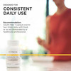 Woman holding Berberine Phytomax, one to two capsules daily with food