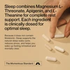 Momentous Sleep recovery restful calm without melatonin lifestyle graphic
