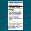 CordyChi Extract 1 oz Supplement Facts cordyceps reishi panel