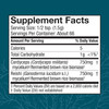 CordyChi Powder Supplement Facts cordyceps reishi panel