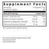 Buffered Vitamin C Powder Supplement Facts calcium magnesium panel