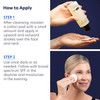 PCA Skin Nutrient Toner two-step how to apply guide with model