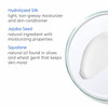 PCA Skin Silkcoat Balm ingredient callouts: hydrolyzed silk, jojoba seed, squalane