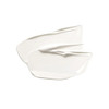 Swatch of white moisturizer texture