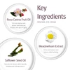 epionce Renewal Eye Cream key ingredients infographic with botanicals