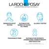 La Roche-Posay Cicaplast tested and suitability icons graphic