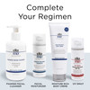 EltaMD regimen: foaming cleanser, facial moisturizer, body crème, UV Daily