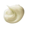 Swirl of pale yellow balm texture