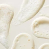 Bubbly white mask texture swatches
