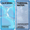 Glycerin hydrating and thermal water soothing antioxidant panels