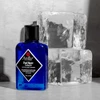 Jack Black Post-Shave Cooling Gel beside blocks of ice