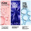 Retinol B3 Serum ingredients panels: pure retinol, niacinamide, hyaluronic acid