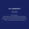 Obagi CLENZIderm full ingredients list on navy background
