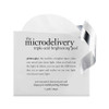 Microdelivery peel pad packet with a pad peeking out