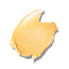 Swatch of golden yellow mask cream