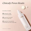 Neck Correct bottle with clinically proven results percentages after 4 weeks