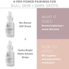 Pairing graphic with Bio-Renew EGF Drops and the Alpha Arbutin Drops