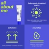 All about me graphic, fades post-breakout marks, exfoliates and nourishes
