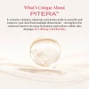 Drop of liquid with text on what's unique about Pitera