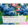 Blueberries with ingredient note