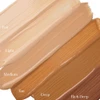 Colorescience Face Shield Flex swatches in six labeled shades, Fair to Rich Deep