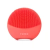Foreo LUNA 4 Mini facial cleansing brush in coral