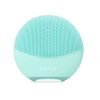 Foreo LUNA 4 Mini facial cleansing brush in aqua blue