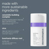 Stabilizing Repair Cream made with more sustainable ingredients infographic