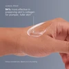 Serum on the back of a hand with 94% more effective clinical proof text