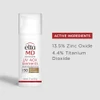 UV AOX Elements bottle with active ingredients 13.5% zinc oxide, 4.4% titanium dioxide