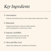 Key ingredients list: antioxidants, bakuchiol, salicylic acid, aloe and olive leaf