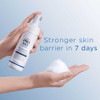 Hand dispensing foam, stronger skin barrier in 7 days text