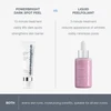 PowerBright Dark Spot Peel compared with Liquid Peelfoliant chart