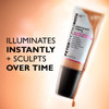 Glow Filter Priming Serum tube with illuminates instantly text