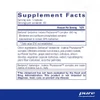 Supplement facts panel for Berberine UltraSorb