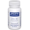 Pure Encapsulations Zinc 30 mg 60 capsule bottle