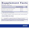 Glucosamine Chondroitin with MSM supplement facts panel, 360 capsule size