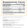 Vitamin C with Quercetin supplement facts with directions and warnings