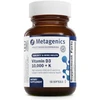 Metagenics Vitamin D3 10,000 + K 60 softgels amber bottle