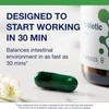 UltraFlora Acute Care green capsule with 30 minute onset message