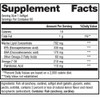 Supplement facts panel for OmegaGenics Mega 10