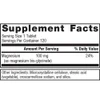 Supplement facts for Mag Glycinate, 120 servings
