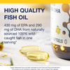 Metagenics OmegaGenics EPA-DHA 720 Omega-3 Fish Oil, Lemon Flavor