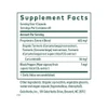 Curcuma Supreme supplement facts, 1 capsule serving, turmeric extract blend and black pepper