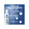 Thermal Spring Water can with rich in antioxidants, selenium, neutral pH, copper text