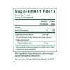 Ginkgo supplement facts, 2 capsule serving