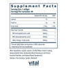 Ultra Pure Fish Oil 700 Enteric supplement facts panel