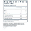 Ultra Pure Fish Oil 700 supplement facts panel