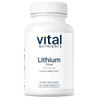 Vital Nutrients Lithium Orotate 20mg 90 vegan capsules bottle