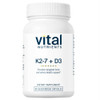 Vital Nutrients K2-7 + D3 - 60 Capsules VNT49117 BeautifiedYou.com